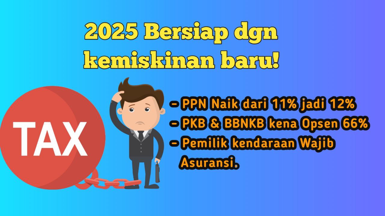 Pajak naik 12% berapa berat beban yang kita terima?