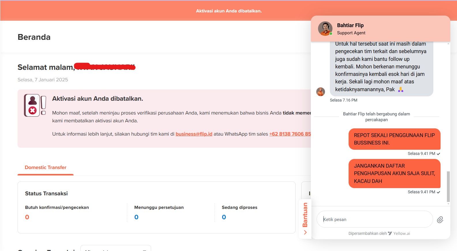 Review layanan FLIP bussines, apakah layak untuk di coba?