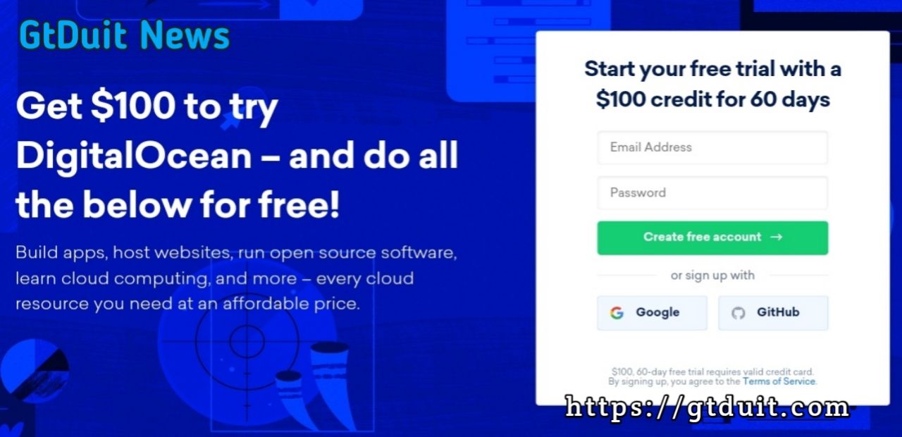 Kelebihan menggunakan VPS DigitalOcean, dapat kredit 100$